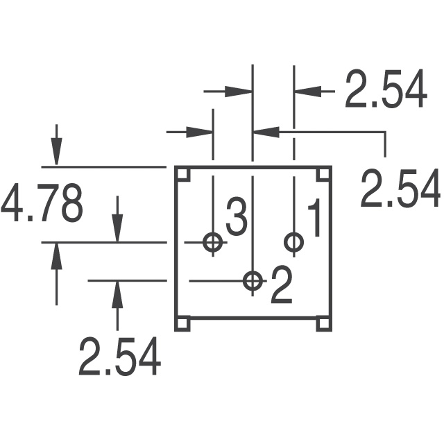 3386P-1-503TLF Bourns Inc.  Trimmer Potentiometers